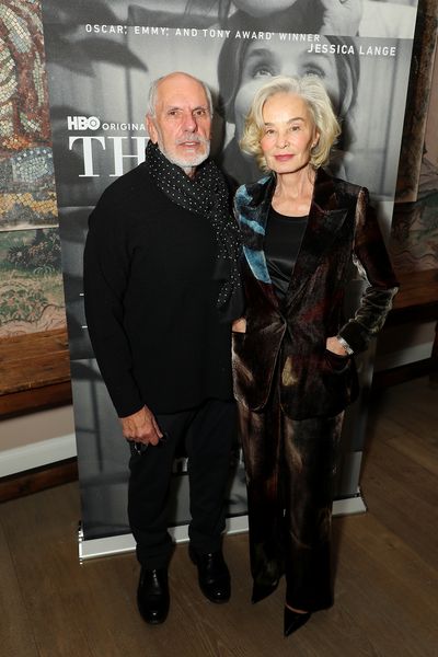 Michael Cristofer (Director) and Jessica Lange Photo