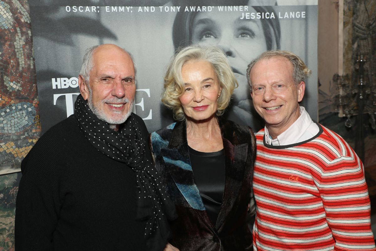 Michael Cristofer (Director), Jessica Lange and Bruce Cohen (Producer) at 
