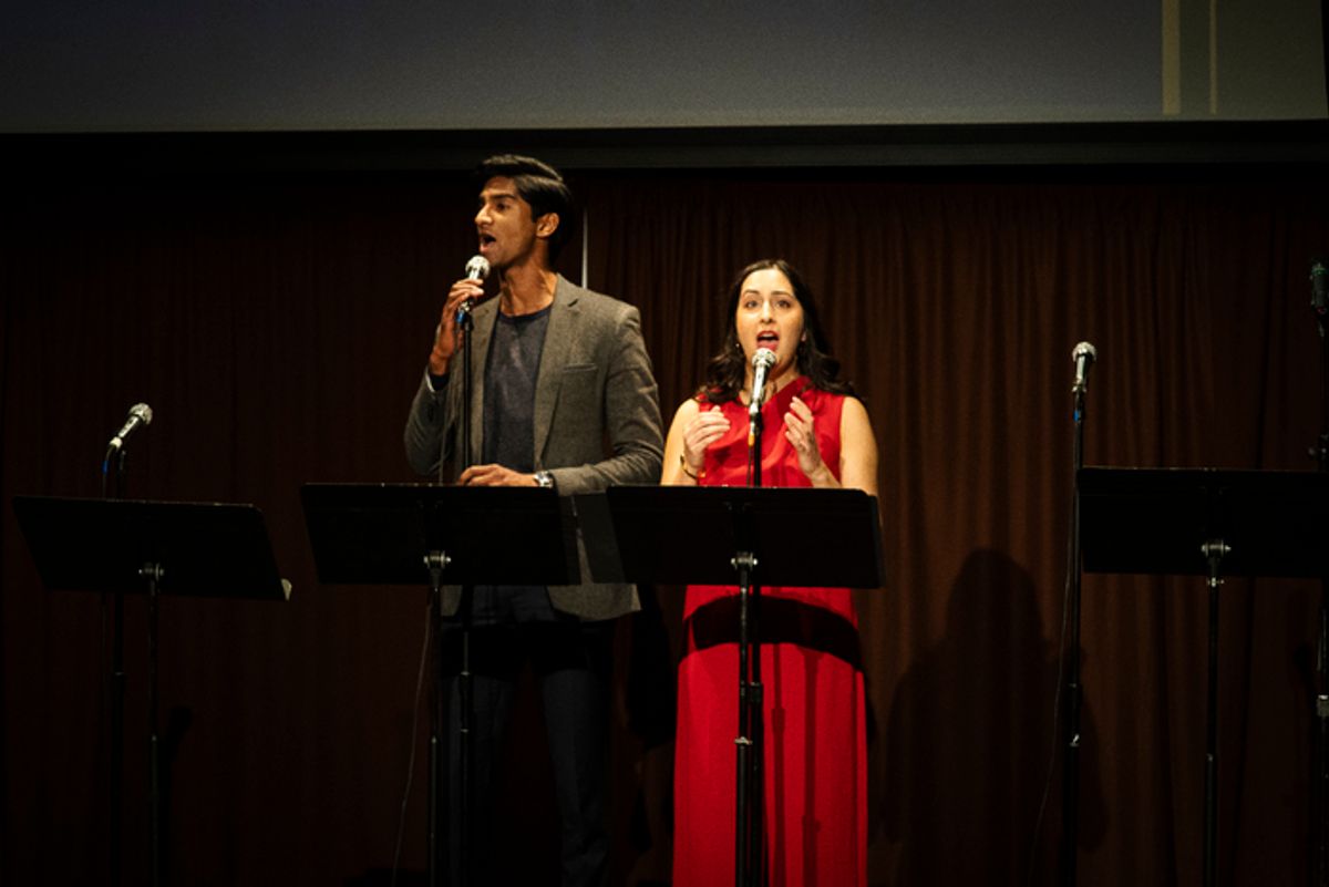 Michael Maliakel and Kimberly Chatterjee  at 