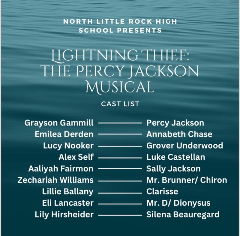Review: THE LIGHTNING THIEF: THE PERCY JACKSON MUSICAL at North Little Rock High School PAC Review: THE LIGHTNING THIEF: THE PERCY JACKSON MUSICAL at North Little Rock High School PAC Image