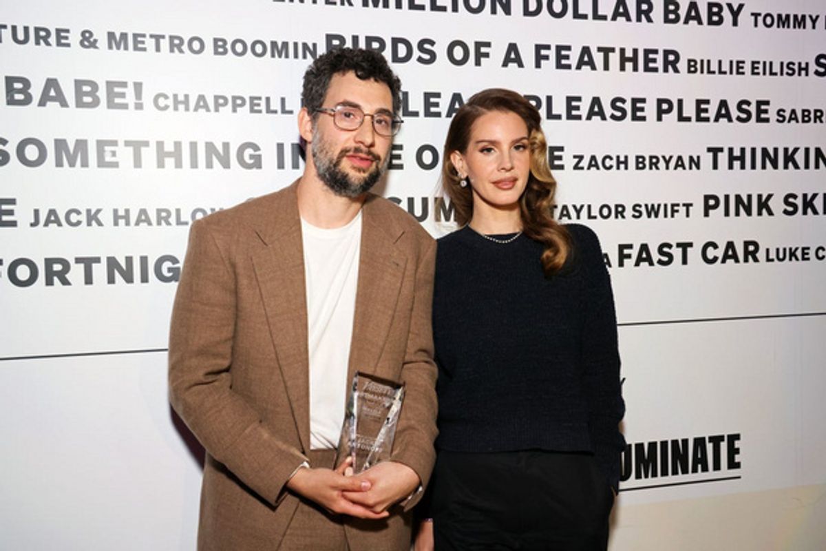 Jack Antonoff and Lana Del Ray at 