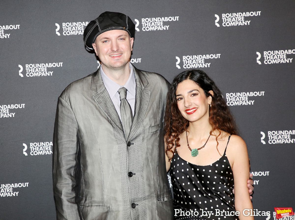 Director Knud Adams and Playwright Sanaz Toossi at 