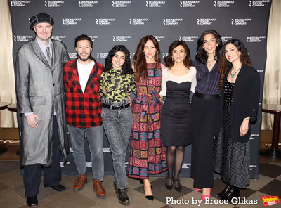 Director Knud Adams, Hadi Tabbal, Ava Lalezarzadeh, Tala Ashe, Marjan Neshat, Pooya M Photo