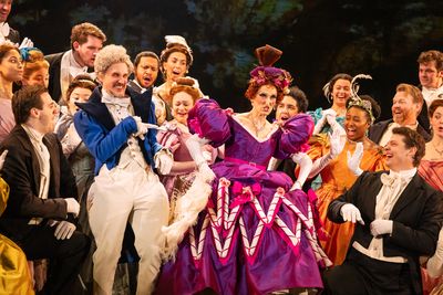 Matt Crowle, Victoria Huston-Elem and cast Photo