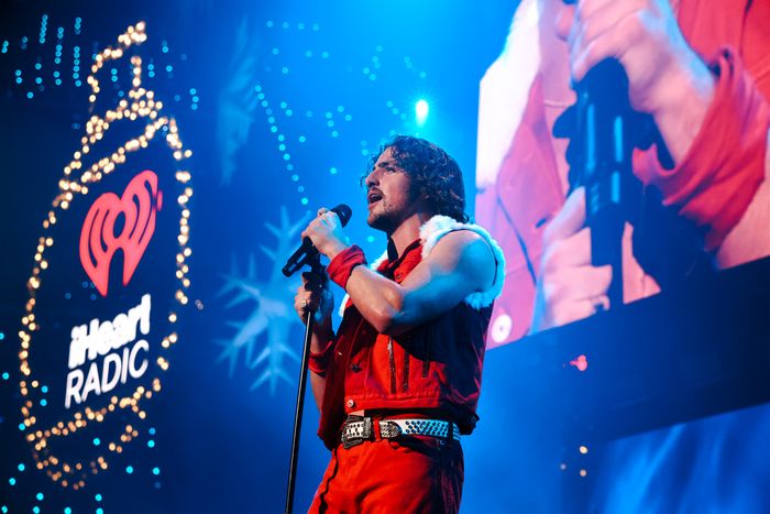 Photos: Inside iHeartRadio's Jingle Ball with Meghan Trainor, Paris Hilton, & More — photo 1 of 34