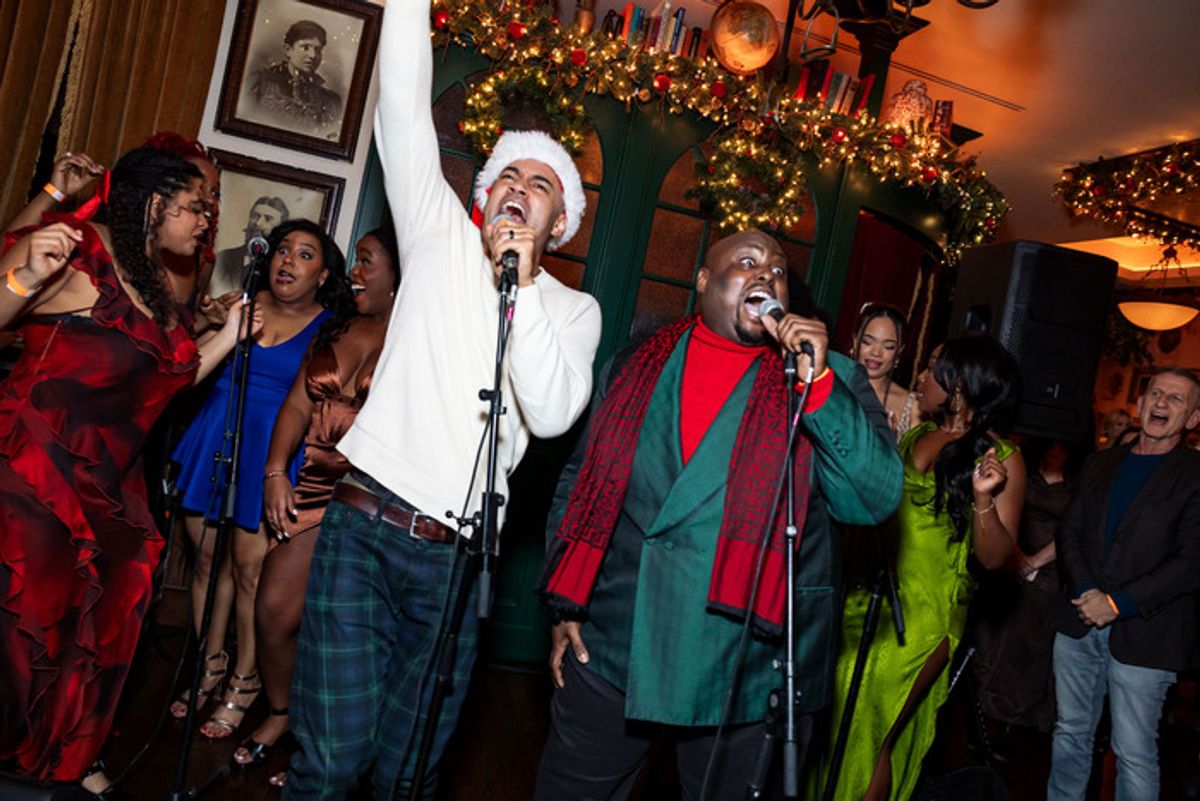 Nicholas Christopher & Major Attaway at 