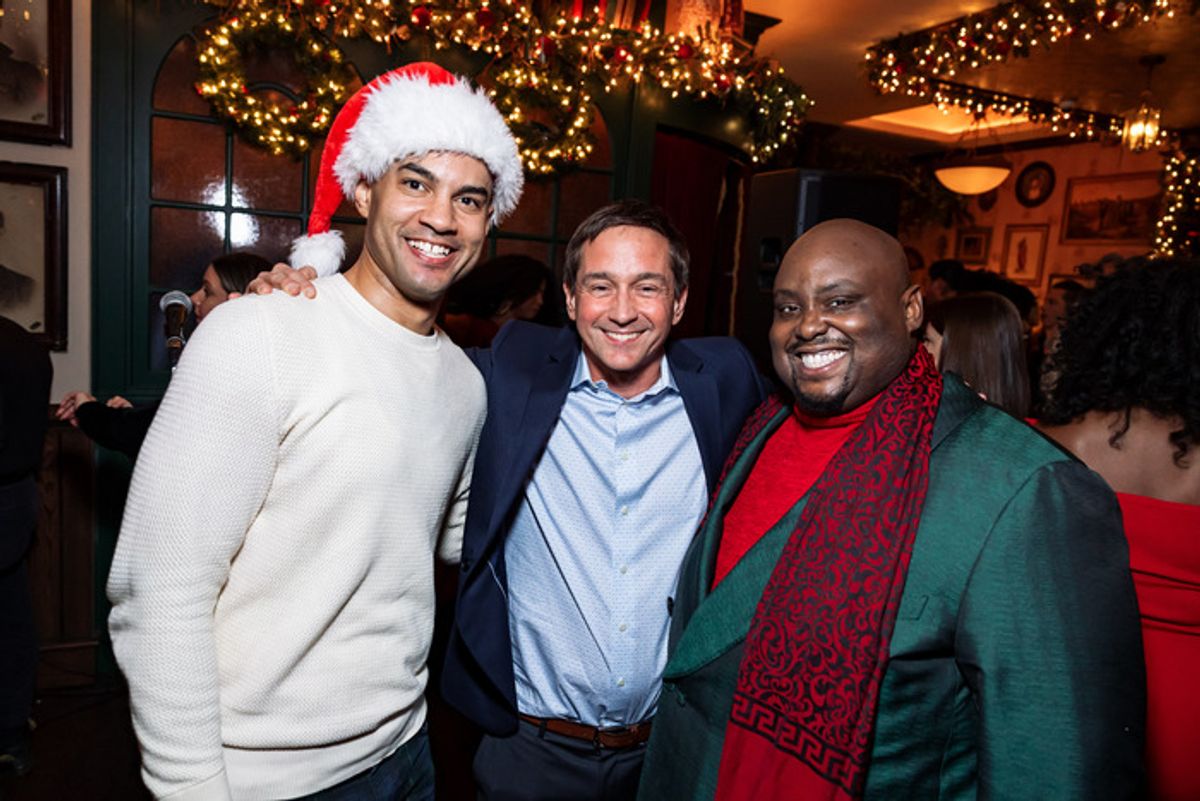 Nicholas Christopher, Rob Ahrens, & Major Attaway at 