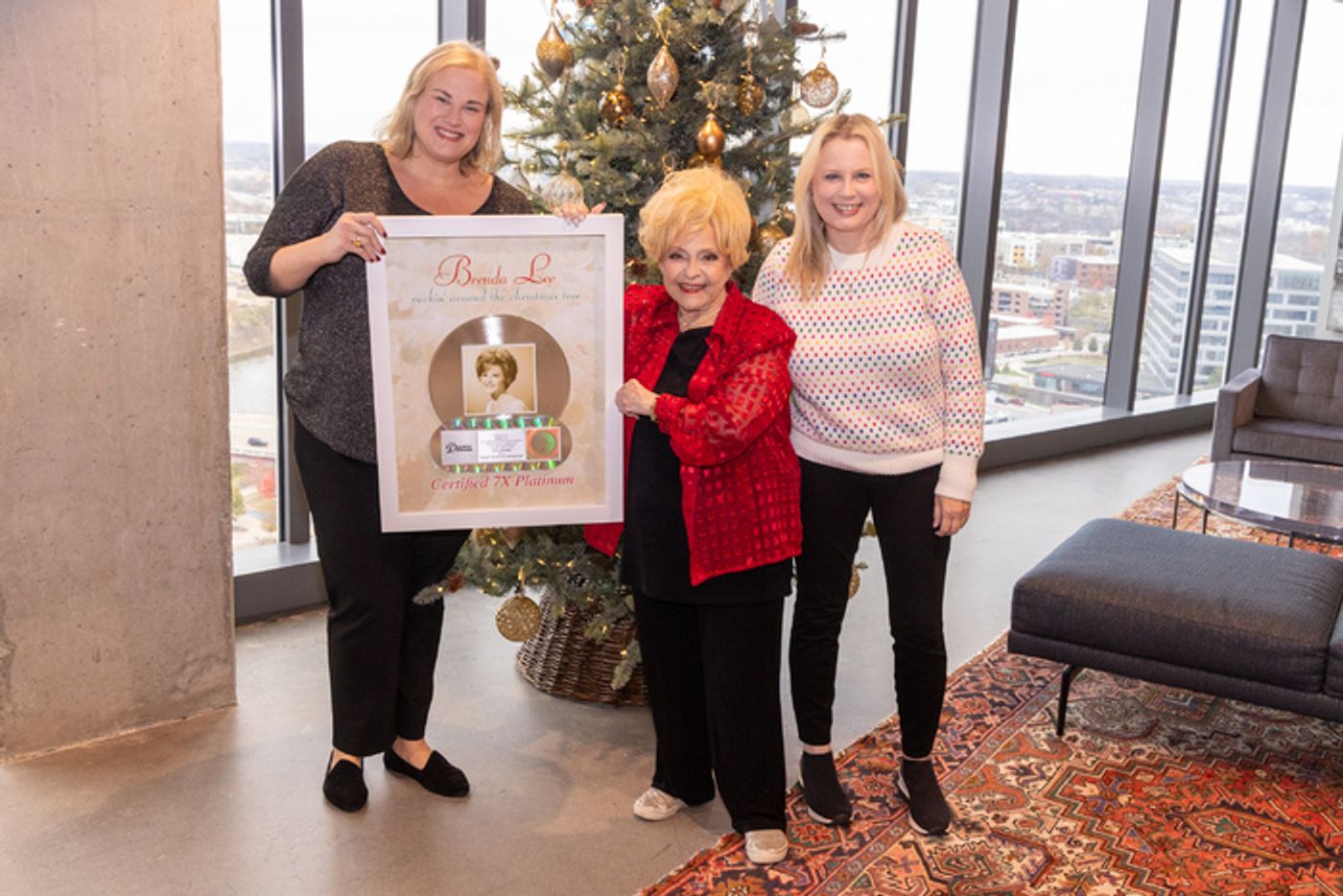 Spotify and RIAA Celebrate Brenda Lee's 'Rockin' Around The Christmas Tree'  Image