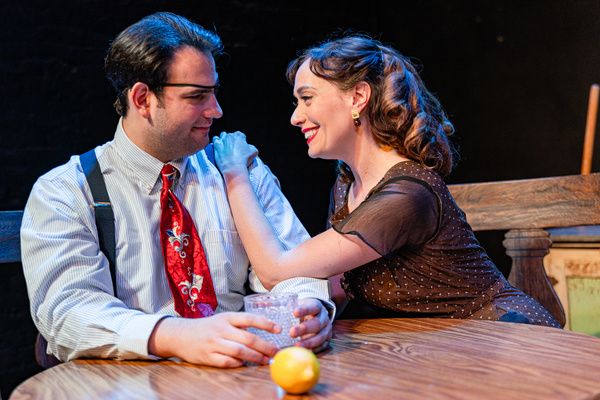 Ra l Alonso (Vealtninc Husz), Katherine Schwartz (Agnes Eggling) Photo