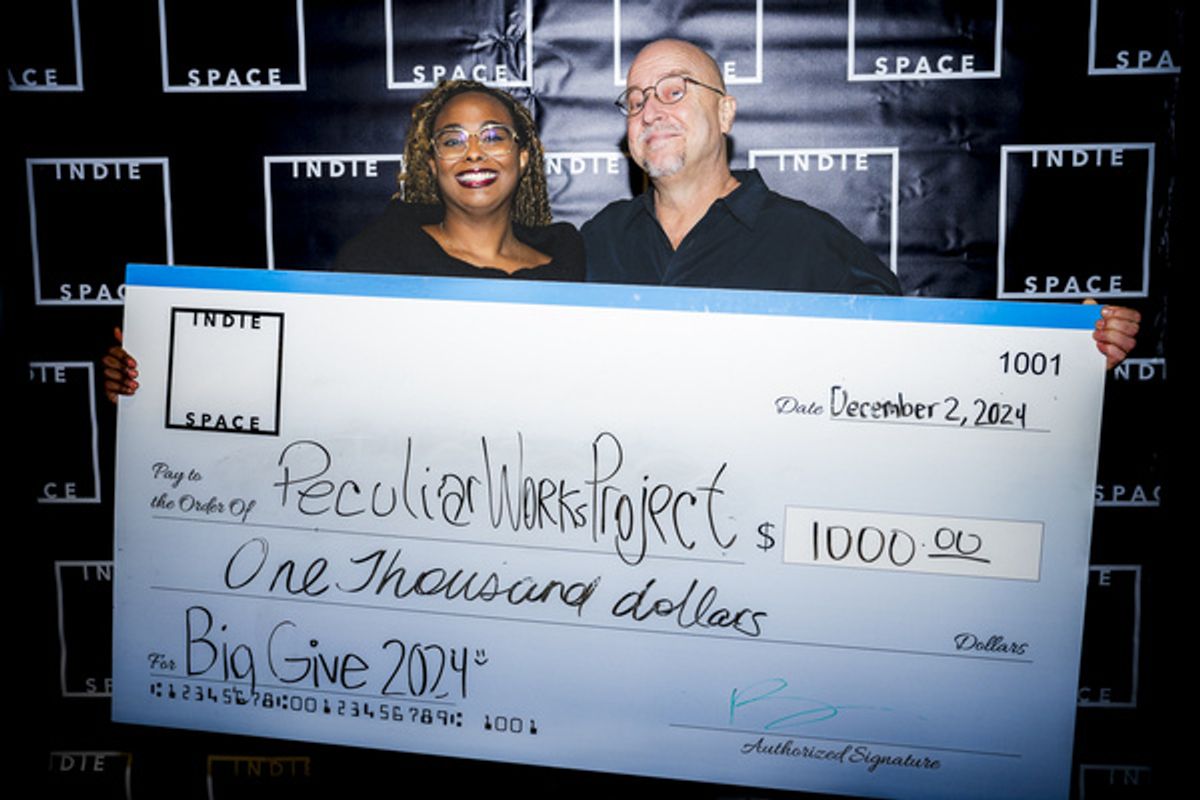 IndieSpace Awards Ralph Lewis from Peculiar Works Project with a Pay Your People Grant  at 