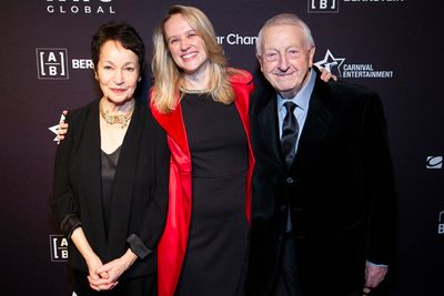 Lynn Ahrens, Sarah Harmann, Stephen Flaherty Photo