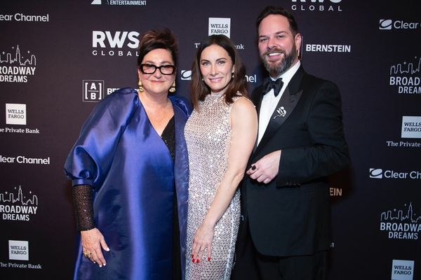 Annette Tanner, Laura Benanti and Ryan Ratelle Photo