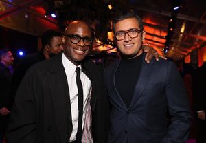 HOLLYWOOD, CALIFORNIA - DECEMBER 09: (L-R) Barry Jenkins and Asad Ayaz, Chief Brand Officer, The Walt Disney Company and President, Marketing, The Walt Disney Studios and Disney+ attend the world premiere of Disney's Mufasa: The Lion King at the Dolby Theatre in Hollywood, California on December 09, 2024. (Photo by Rodin Eckenroth/Getty Images for Disney) @ BroadwayWorld HOLLYWOOD, CALIFORNIA - DECEMBER 09: (L-R) Barry Jenkins and Asad Ayaz, Chief Brand O Photo