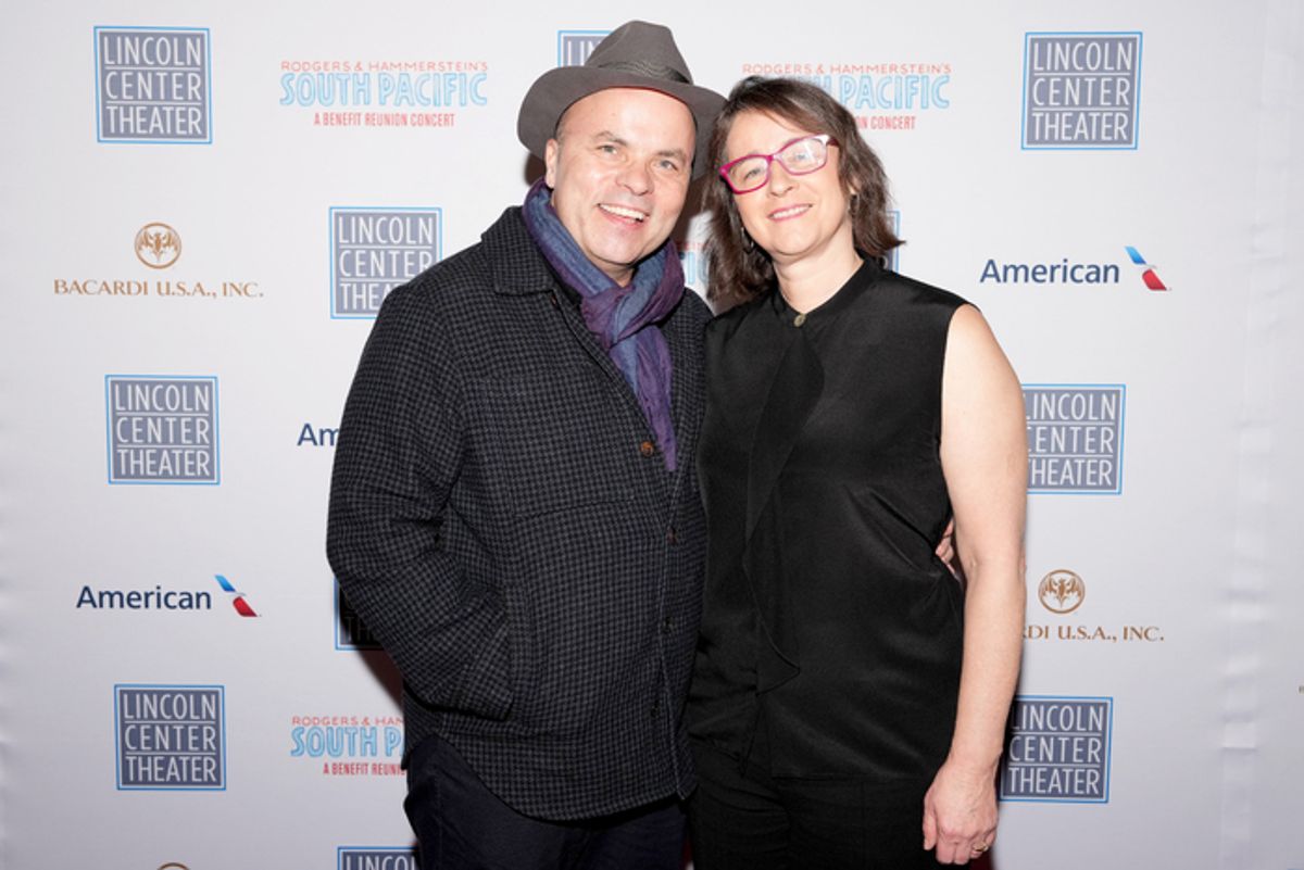 J.T. Rogers and Rebecca Ashley  at 