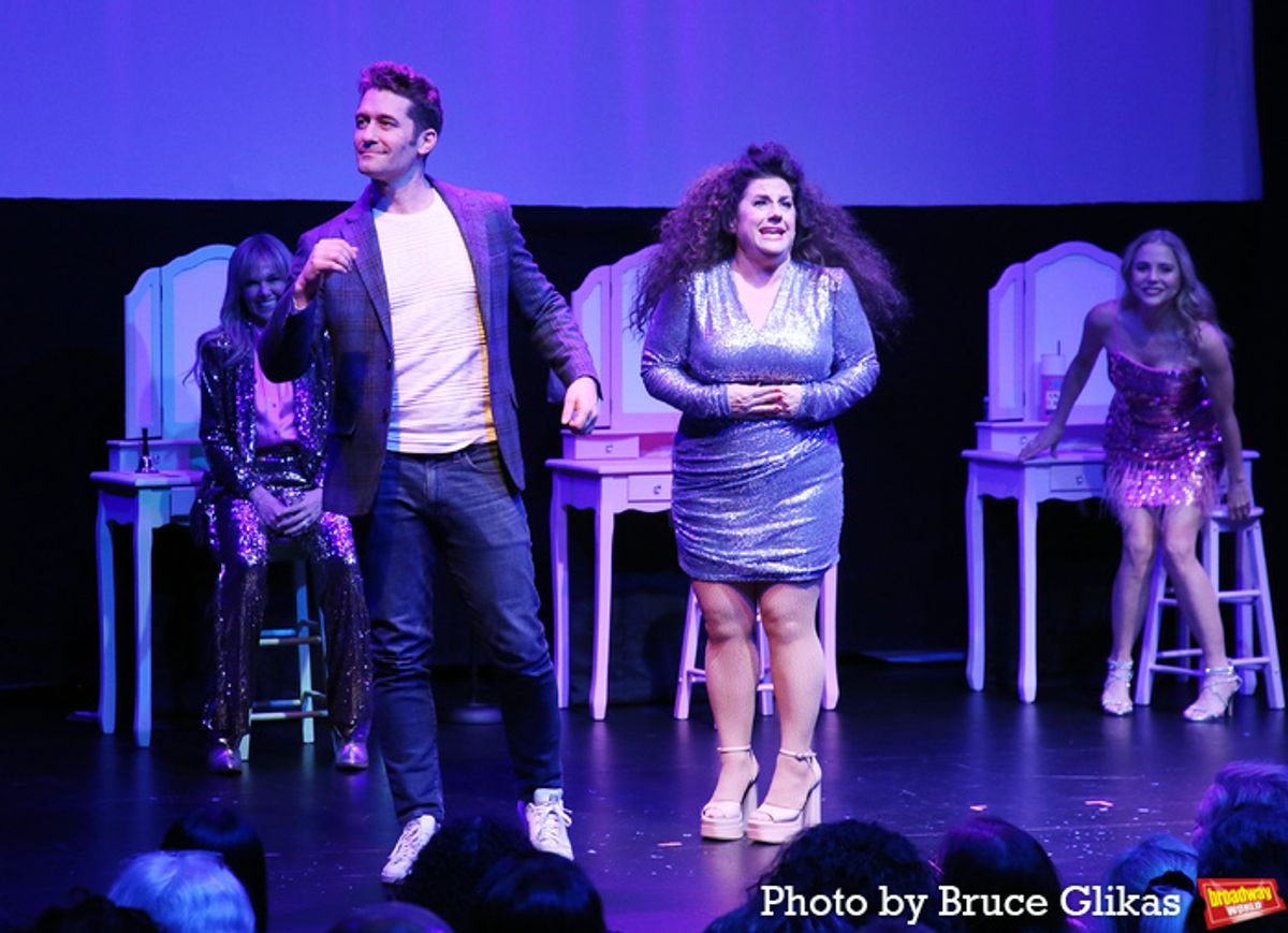 Matthew Morrison and Marissa Jaret Winokur at 
