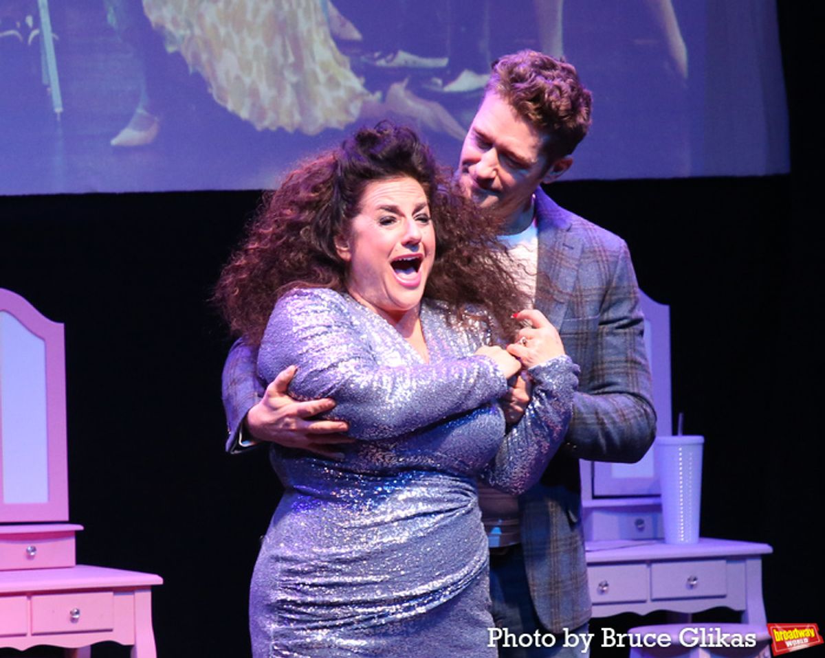 Marissa Jaret Winokur and Matthew Morrison  at 