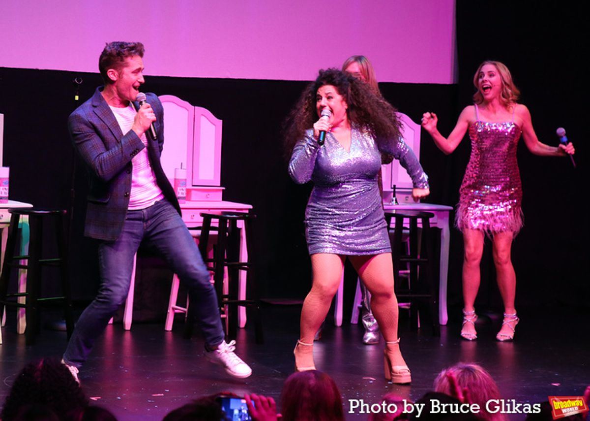 Matthew Morrison, Marissa Jaret Winokur, Laura Bell Bundy and Kerry Butler at 