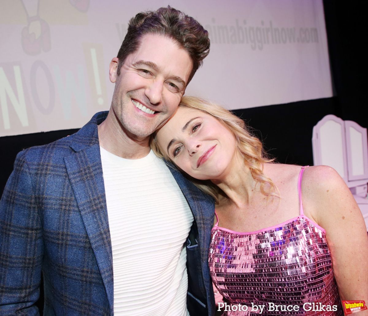 Matthew Morrison and Kerry Butler at 