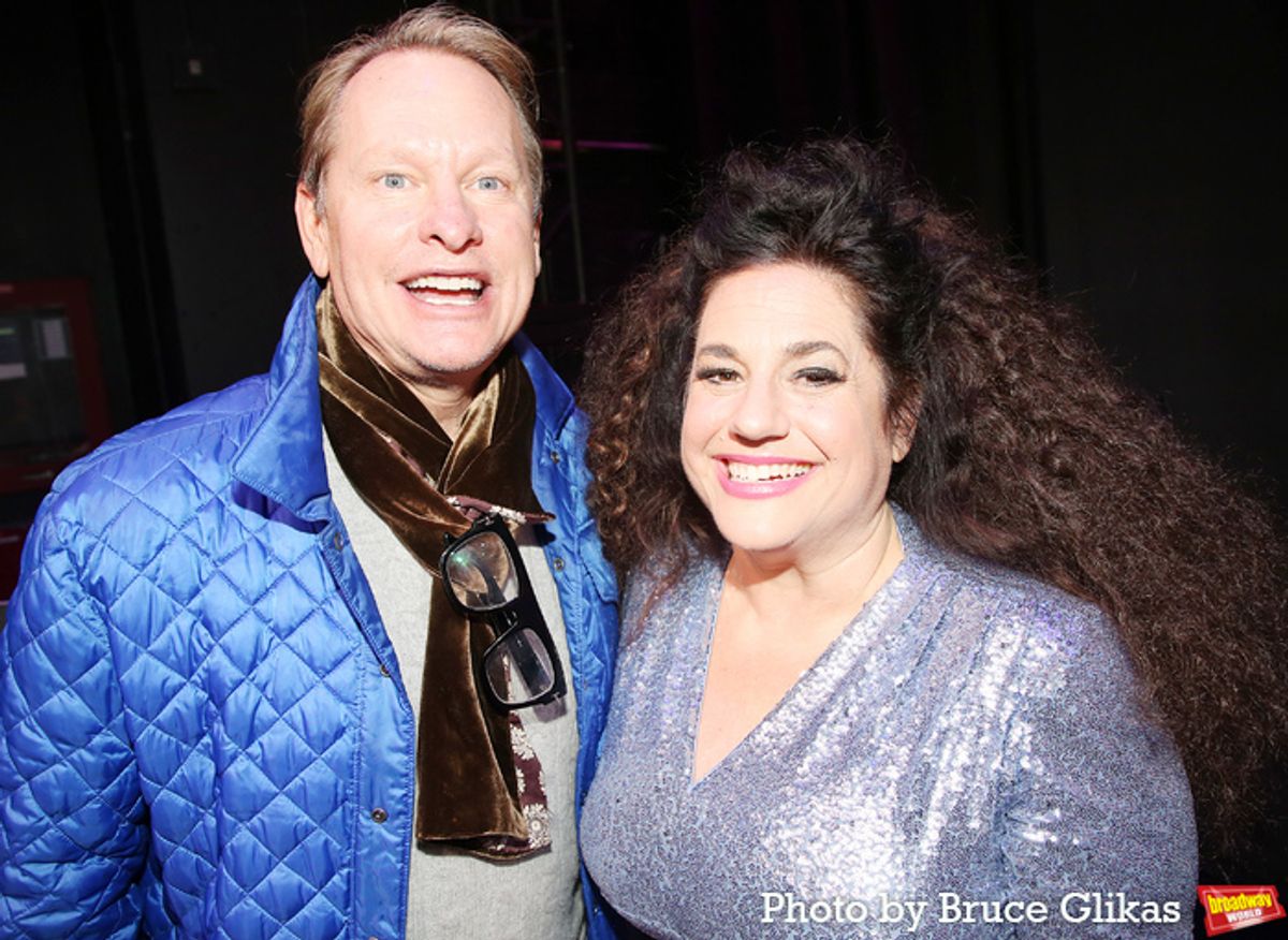 Carson Kressley and Marissa Jaret Winokur at 