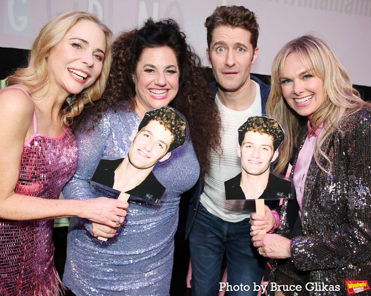 Kerry Butler, Marissa Jaret Winokur, Matthew Morrison and Laura Bell Bundy at 