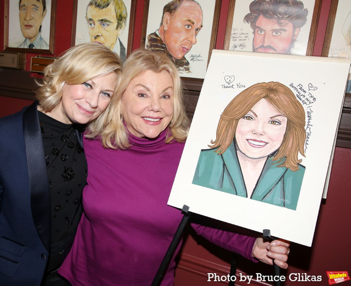 Angela Pierce and Marsha Mason at 