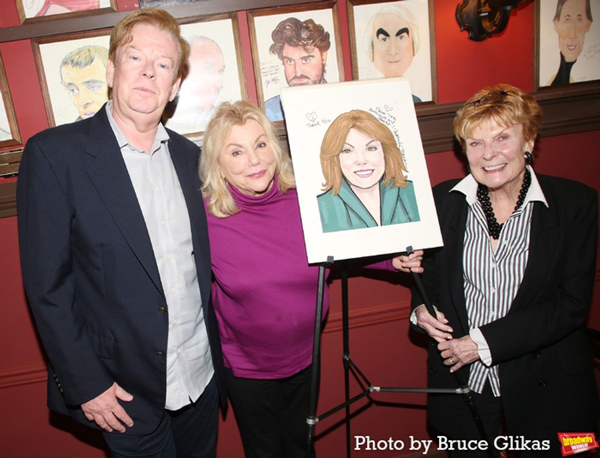 Kenneth Teaton, Marsha Mason and Nelle Nugent at 