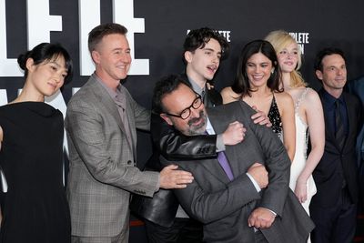 Eriko Hatsune, Edward Norton, James Mangold, Timothée Chalamet, Monica Barbaro, Elle Photo