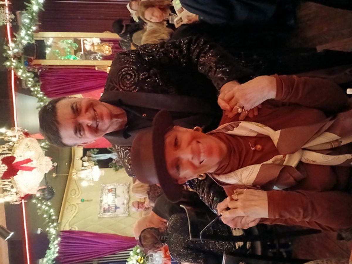 Lawrence Leritz, Mercedes Ellington  at 