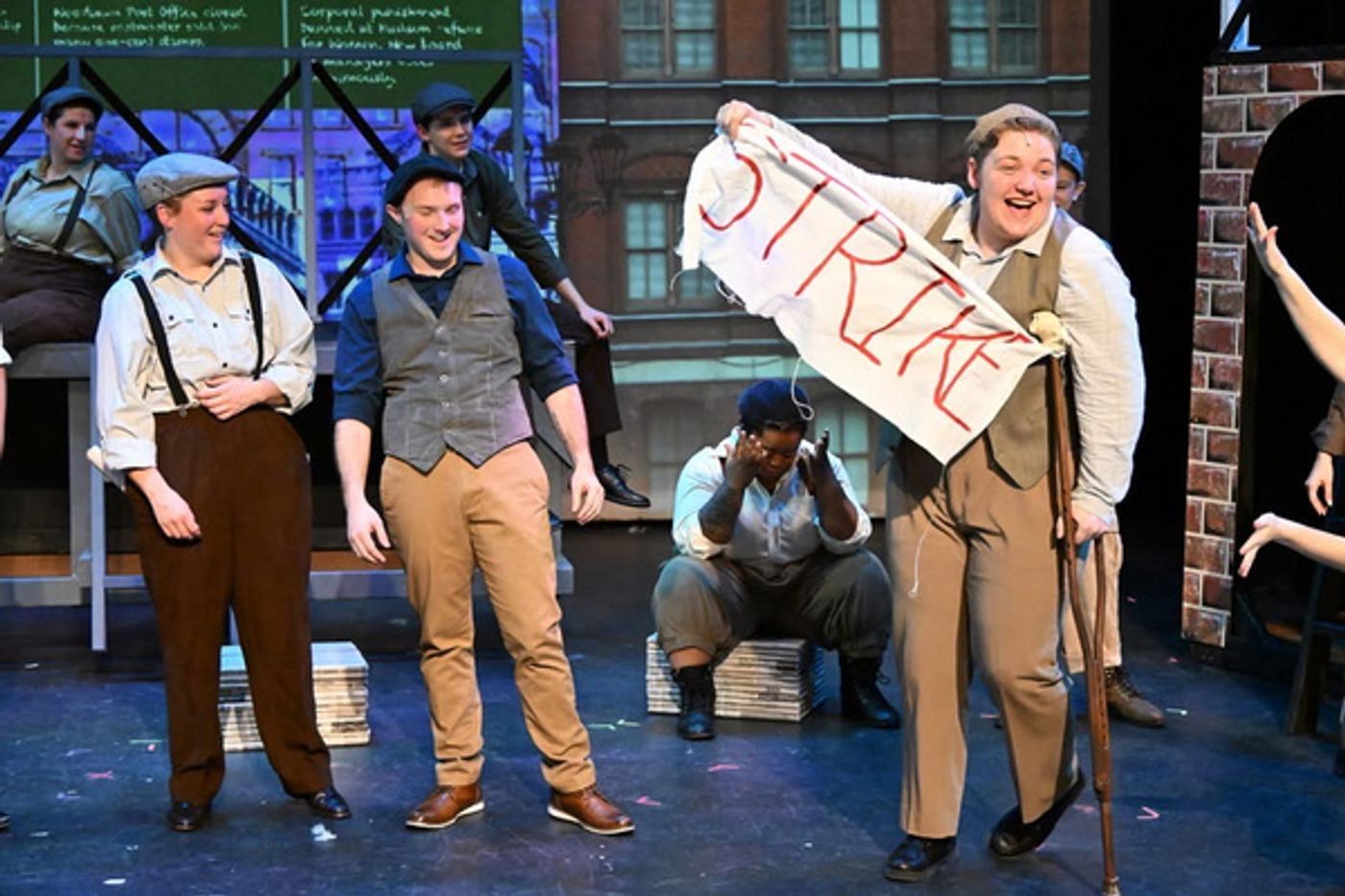 Photos: The Grand Prairie Arts Council Presents NEWSIES Photos: The Grand Prairie Arts Council Presents NEWSIES Image