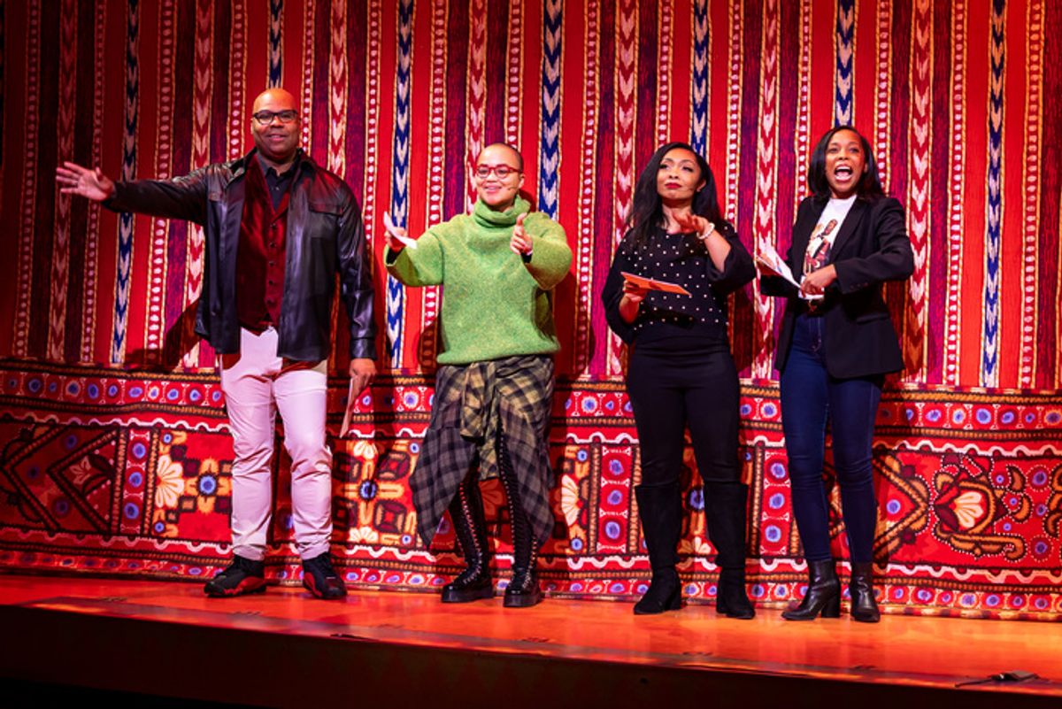 James Monroe Iglehart, Kim Exum, Jennie Harney-Fleming, Dionne Figgins at 