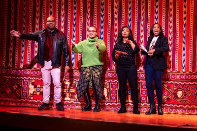 James Monroe Iglehart, Kim Exum, Jennie Harney-Fleming, Dionne Figgins Photo