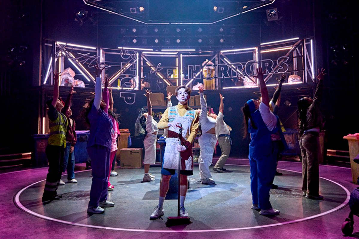 Colin Ryan and cast at 