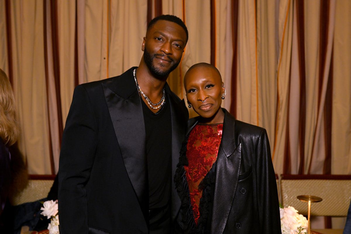 Aldis Hodge and Cynthia Erivo at 