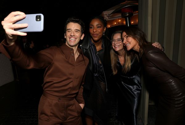 Michael Urie, Jessica Williams, and Christa Miller Photo