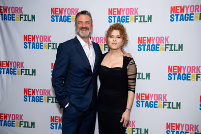 Raul Esparza, Bernadette Peters Photo
