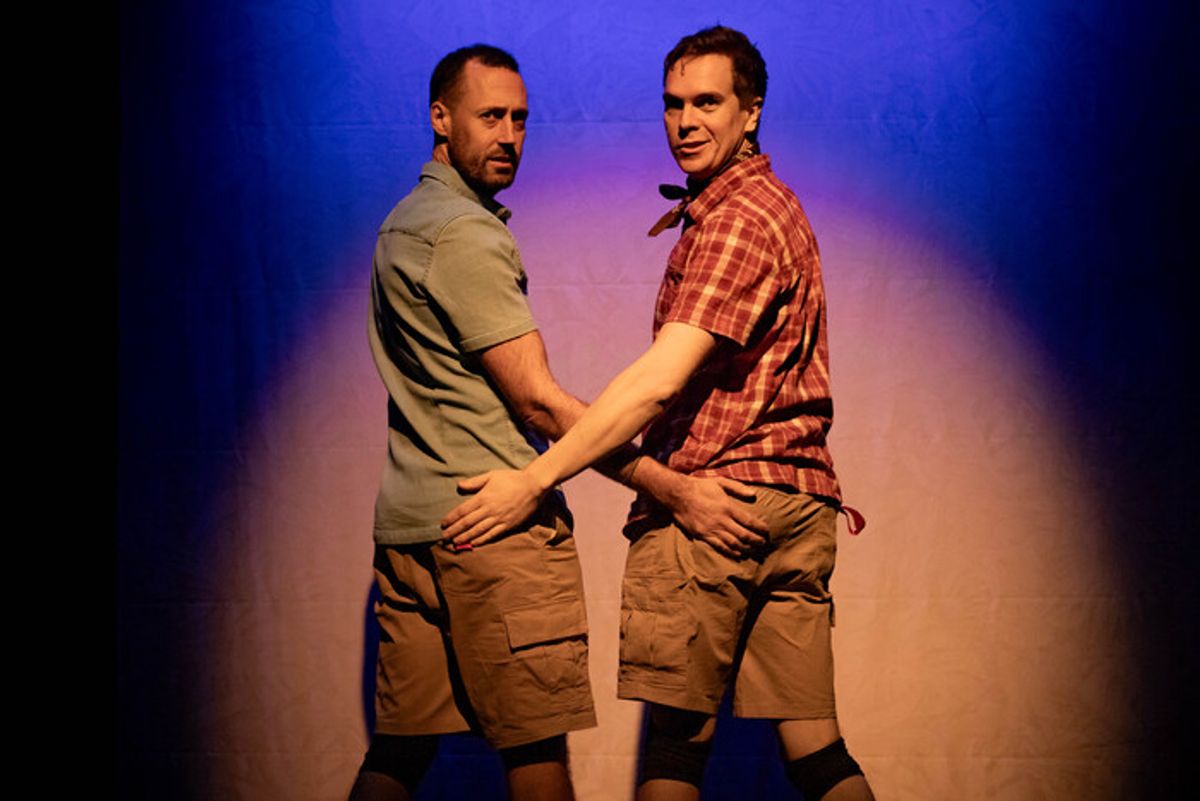 Jack Baldwin and Laurence Pears  at 