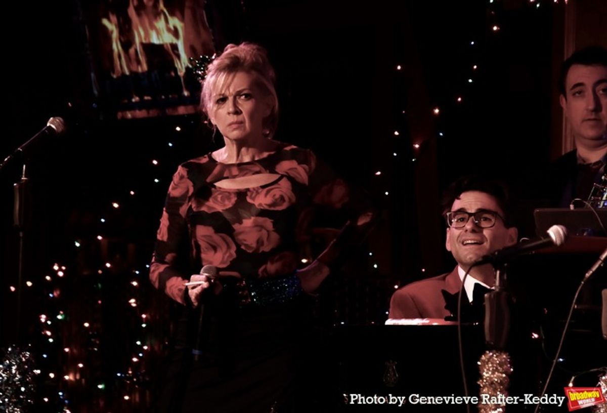 Jackie Sanders and Joe Iconis at 