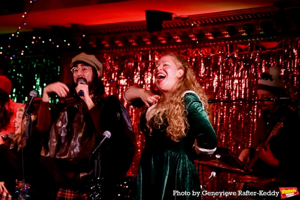 Max Crumm and Jennifer Ashley Tepper at 