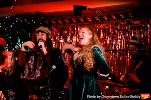 Max Crumm and Jennifer Ashley Tepper @ BroadwayWorld Max Crumm and Jennifer Ashley Tepper Photo