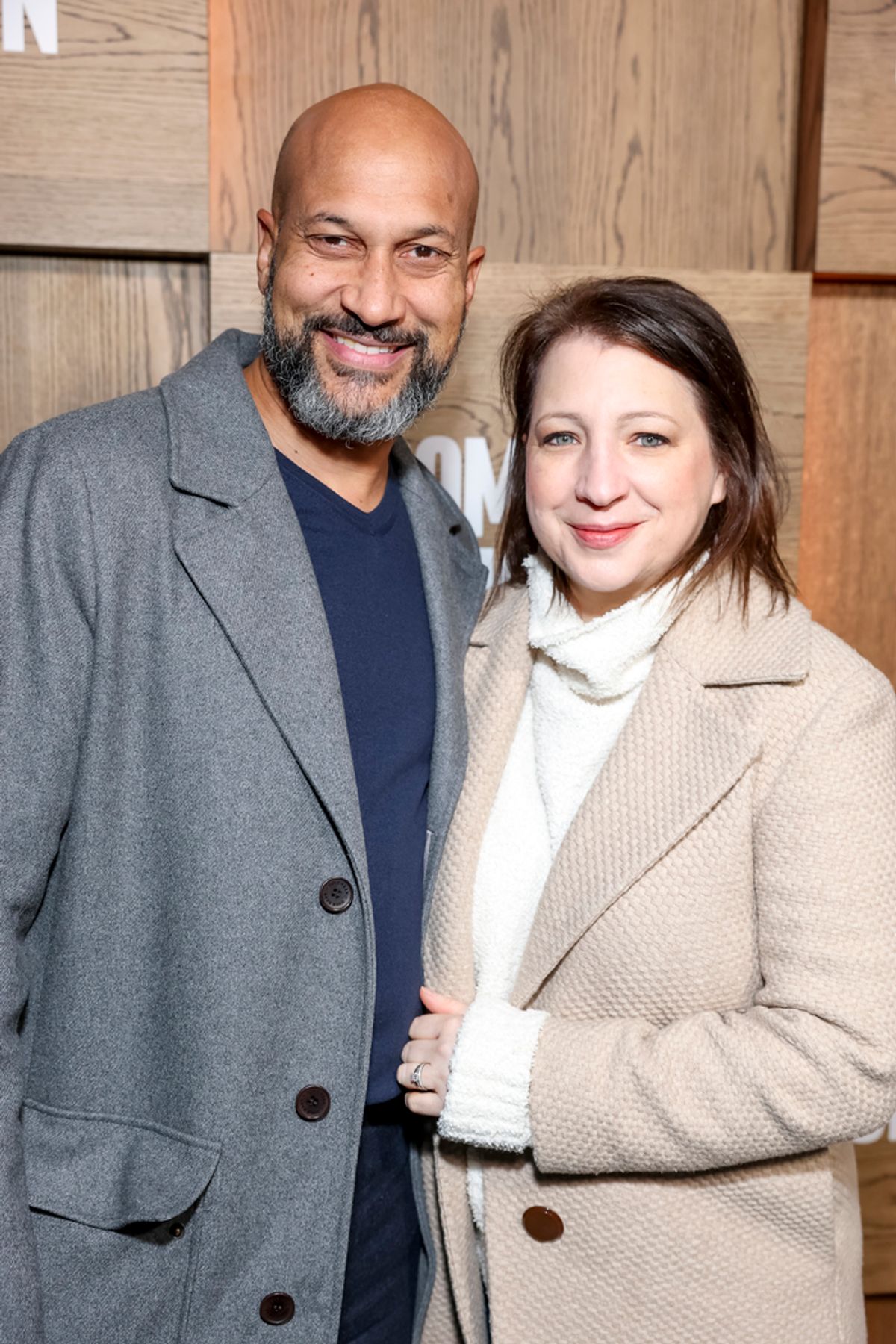 Keegan-Michael Key and Elle Key at 