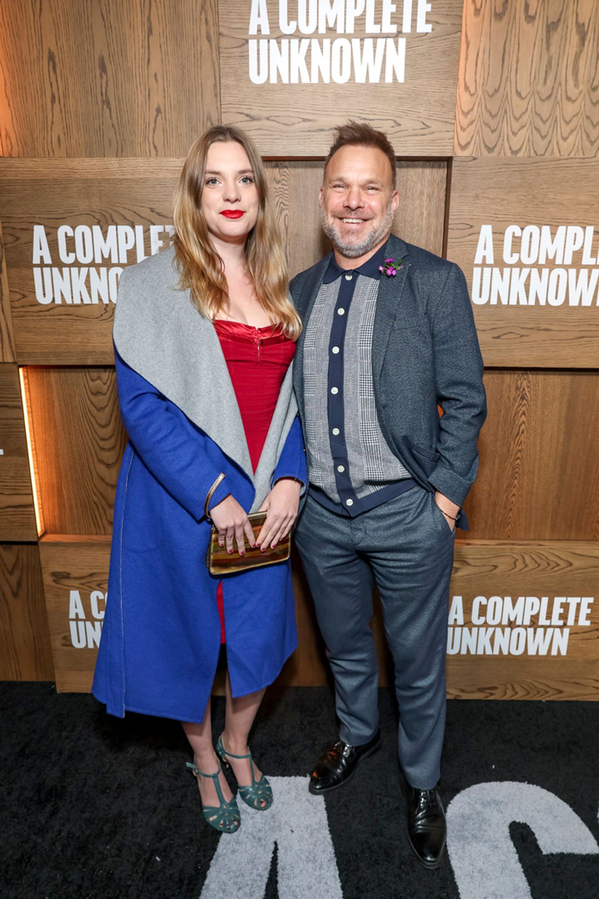 Norbert Leo Butz and guest  at 