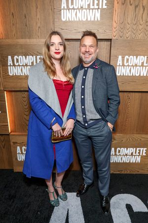 Norbert Leo Butz and guest  Photo