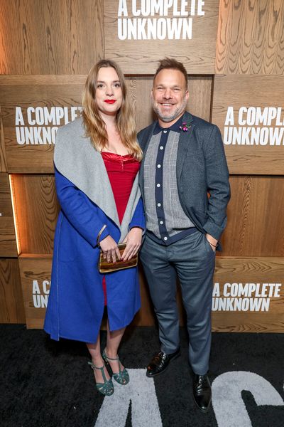 Norbert Leo Butz and guest  Photo