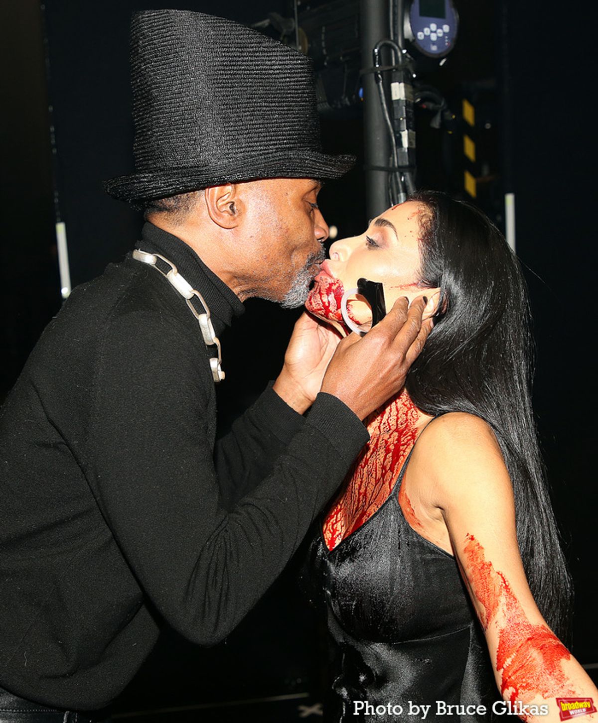 Billy Porter and Nicole Scherzinger at 