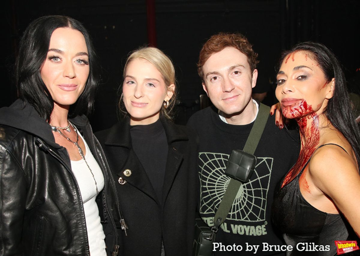 Katy Perry, Meghan Trainor, Daryl Sabara and Nicole Scherzinger  at 