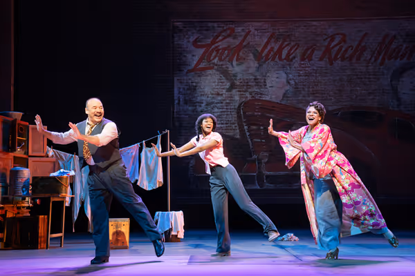 Danny Burstein, Joy Woods & Audra McDonald Photo