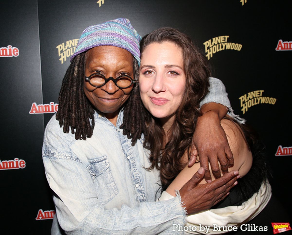 Whoopi Goldberg and Stefanie Londino  at 