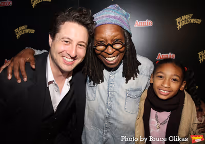 Rhett Guter, Whoopi Goldberg and Granddaughter Photo