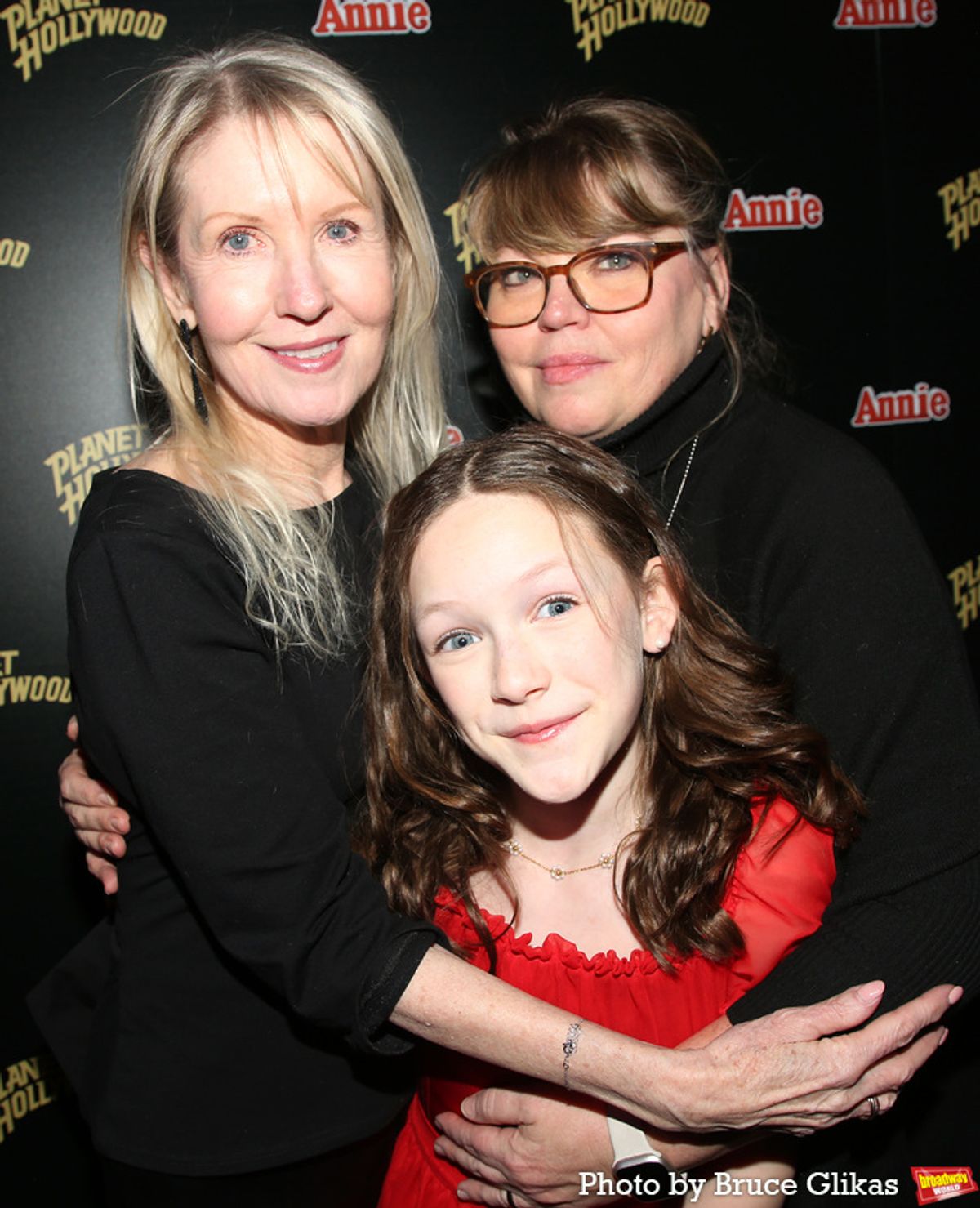 Choreographer Patti Wilcox, Director Jenn Thompson and Hazel Vogel  at 