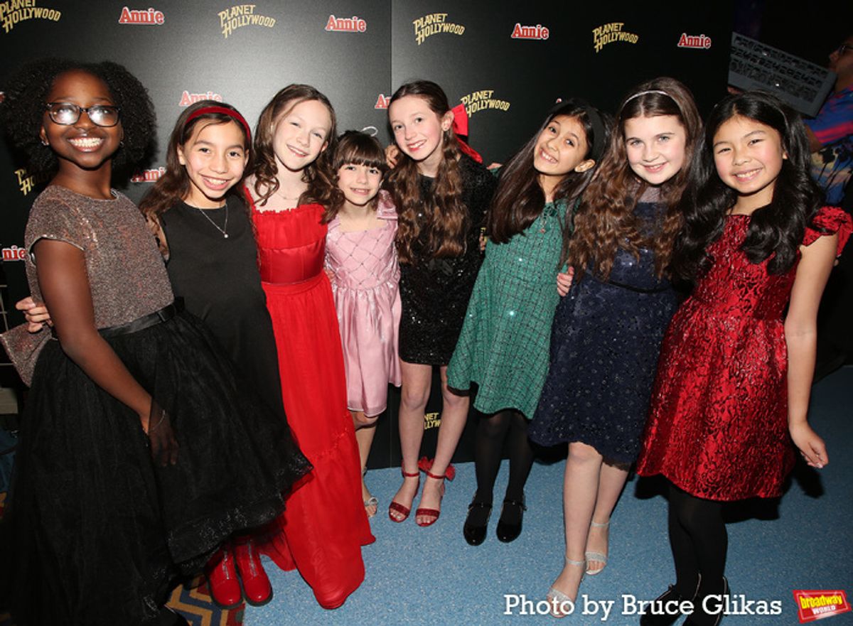 Anna Dillon, Nora West, Hazel Vogel, Eva Carreon, Avirl Kagan, Kylie Patterson, Olive Ross-Kline and Aria Aldea at 